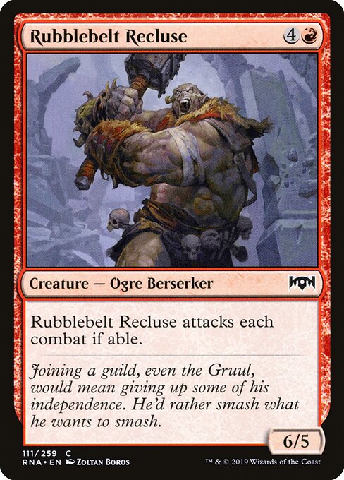 Rubblebelt Recluse - Ravnica Allegiance - 111
