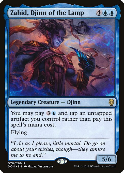 Zahid, Djinn of the Lamp - Dominaria - 76