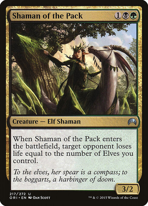 Shaman of the Pack - Magic Origins - 217
