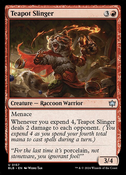 Teapot Slinger - Bloomburrow - 157