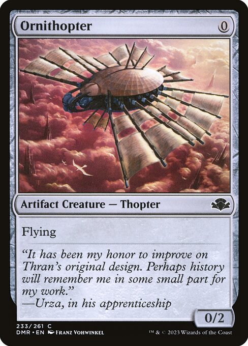 Ornithopter - Dominaria Remastered - 233