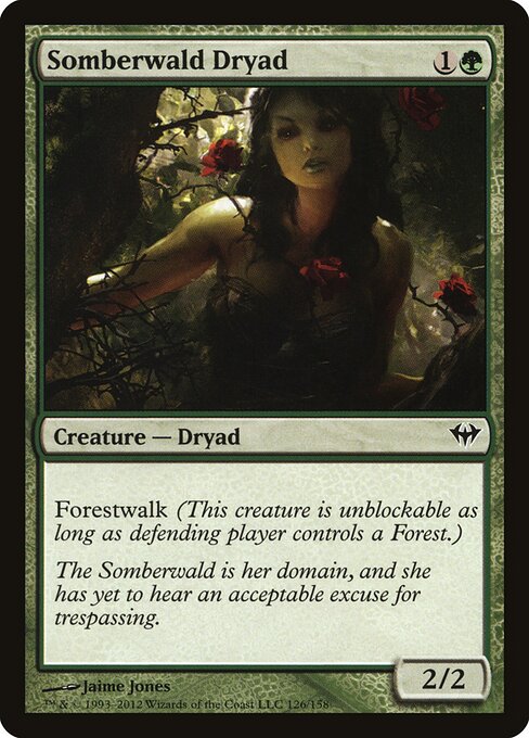 Somberwald Dryad - Dark Ascension - 126