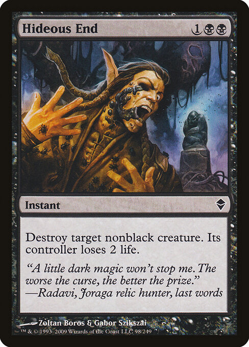 Hideous End - Zendikar - 98