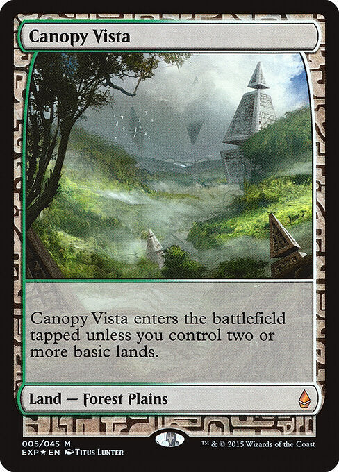 Canopy Vista - Zendikar Expeditions - 5