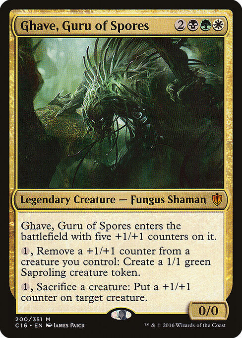 Ghave, Guru of Spores - Commander 2016 - 200