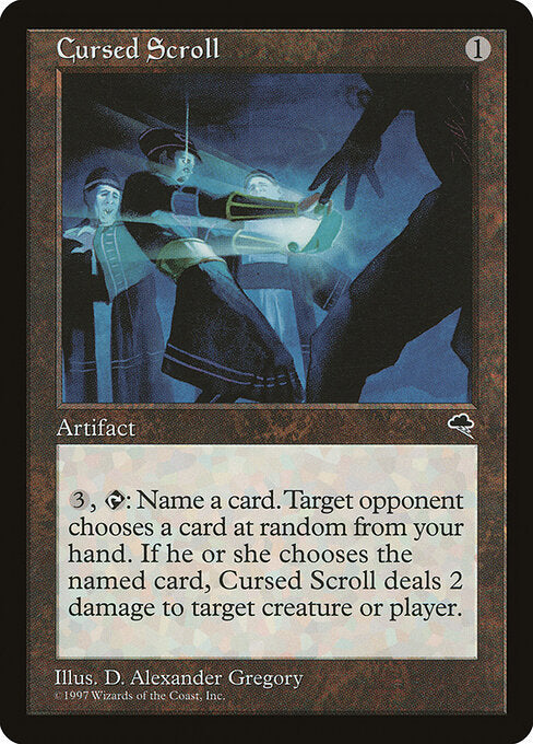Cursed Scroll - Tempest - 281