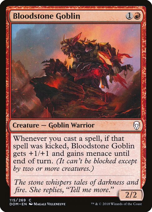 Bloodstone Goblin - Dominaria - 115