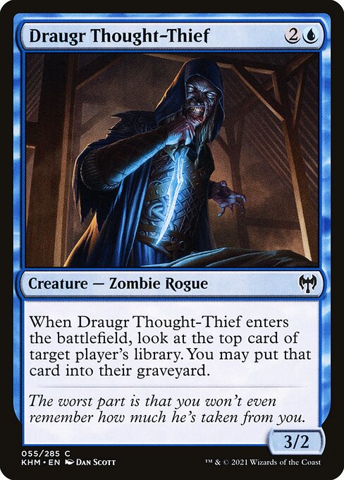 Draugr Thought-Thief - Kaldheim - 55
