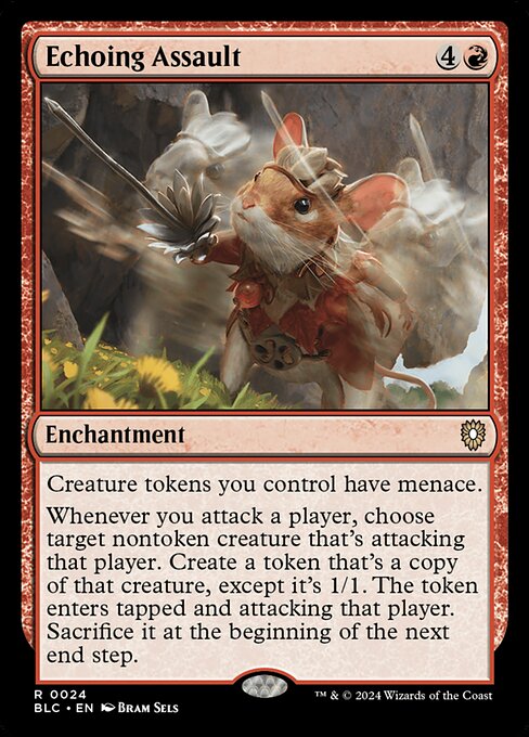 Echoing Assault - Bloomburrow Commander - 24