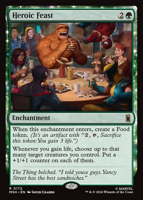 Heroic Feast - Marvel Super Heroes - 172