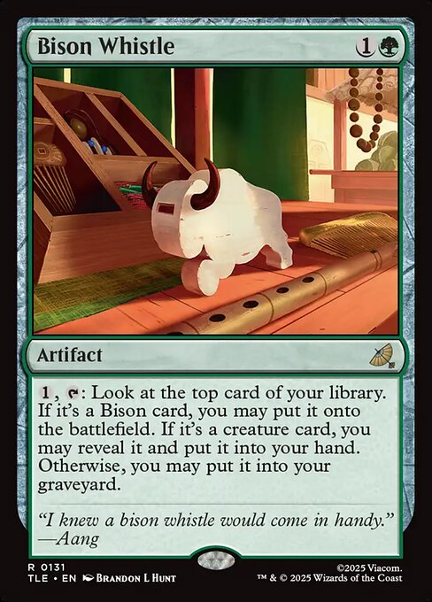 Bison Whistle - Avatar: The Last Airbender Eternal - 131