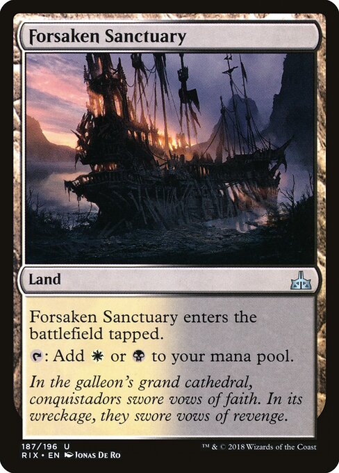Forsaken Sanctuary - Rivals of Ixalan - 187