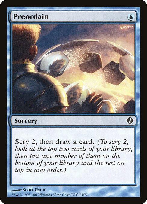 Preordain - Duel Decks: Venser vs. Koth - 24