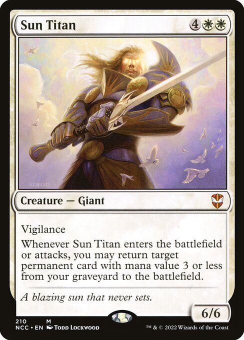 Sun Titan - New Capenna Commander - 210