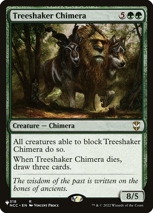 Treeshaker Chimera - The List - NCC-318