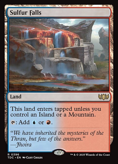 Sulfur Falls - Tarkir: Dragonstorm Commander - 396