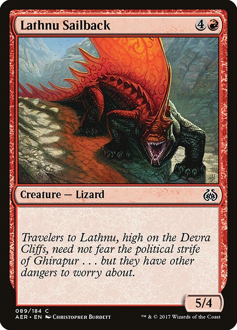 Lathnu Sailback - Aether Revolt - 89