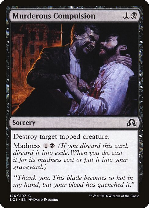 Murderous Compulsion - Shadows over Innistrad - 126