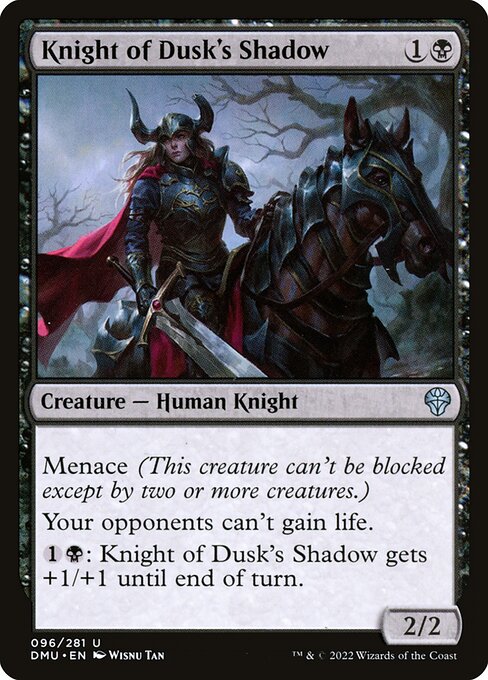 Knight of Dusk's Shadow - Dominaria United - 96
