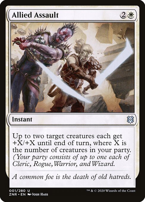 Allied Assault - Zendikar Rising - 1