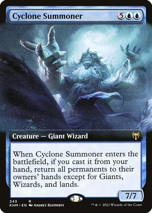Cyclone Summoner - Kaldheim - 343