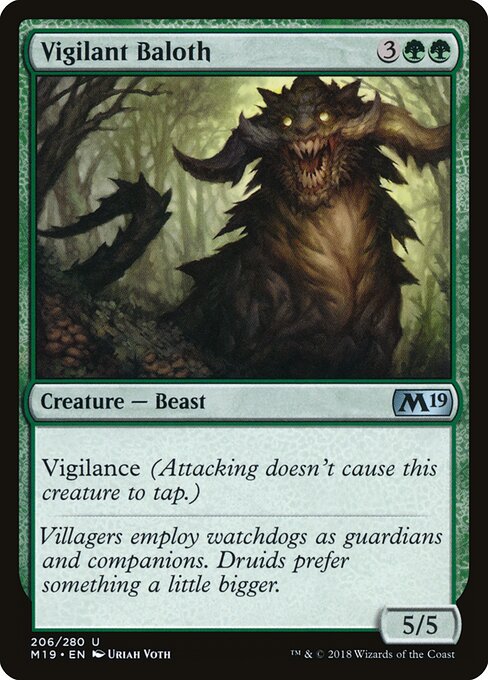 Vigilant Baloth - Core Set 2019 - 206