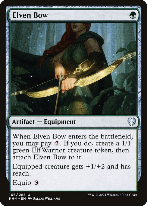 Elven Bow - Kaldheim - 166