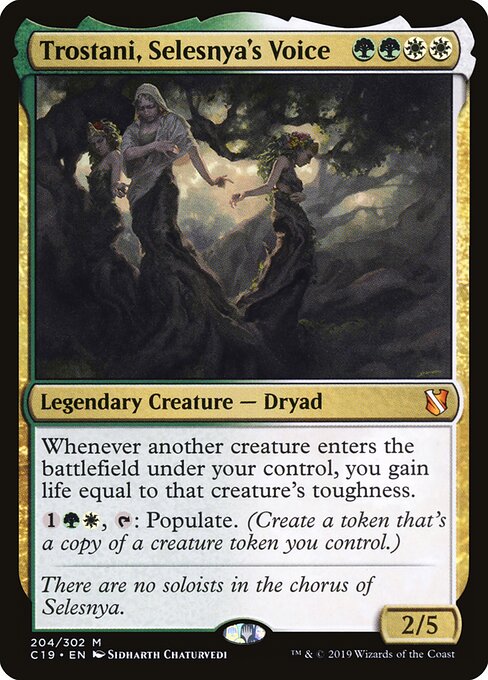 Trostani, Selesnya's Voice - Commander 2019 - 204