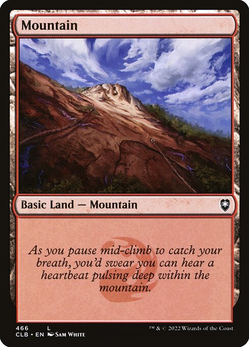 Mountain - Commander Legends: Battle for Baldur's Gate - 466
