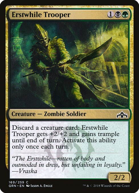 Erstwhile Trooper - Guilds of Ravnica - 169