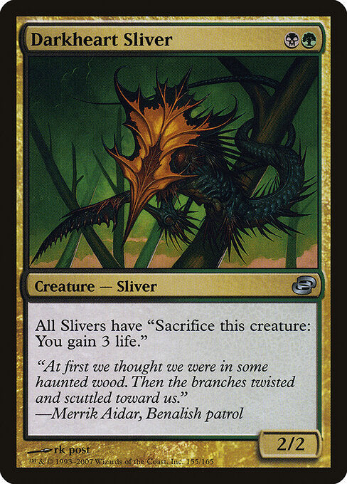Darkheart Sliver - Planar Chaos - 155