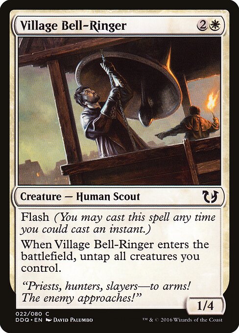 Village Bell-Ringer - Duel Decks: Blessed vs. Cursed - 22