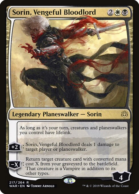 Sorin, Vengeful Bloodlord - War of the Spark - 217