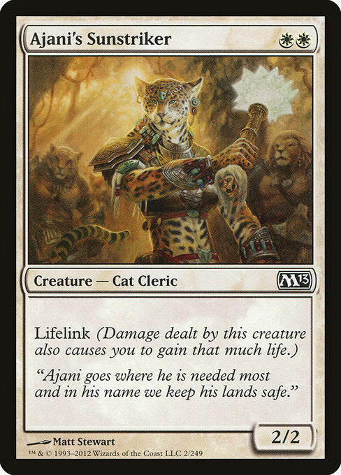 Ajani's Sunstriker - Magic 2013 - 2