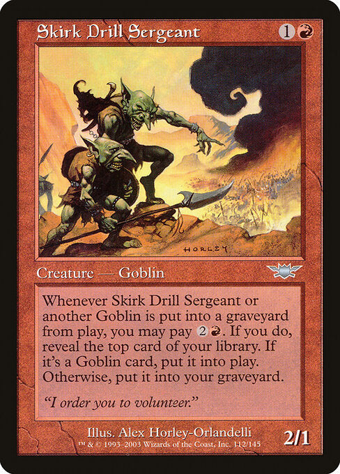 Skirk Drill Sergeant - Legions - 112