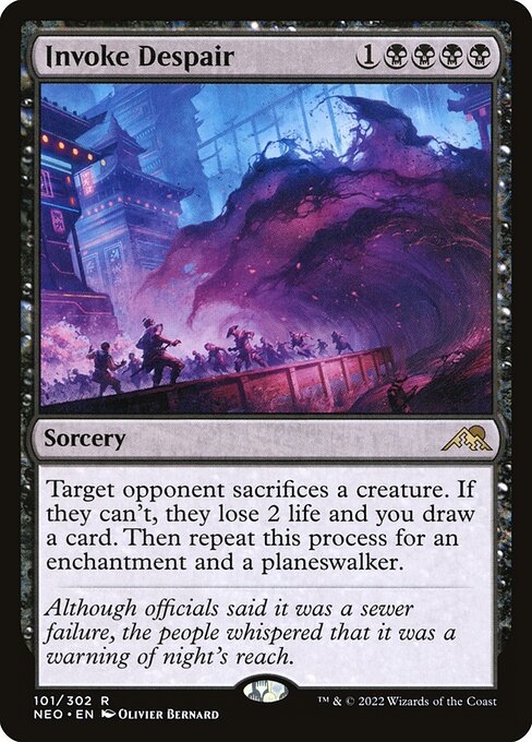 Invoke Despair - Kamigawa: Neon Dynasty - 101