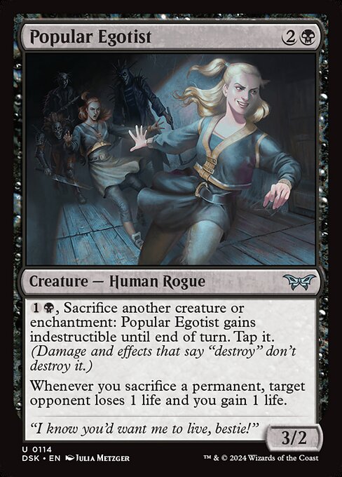 Popular Egotist - Duskmourn: House of Horror - 114