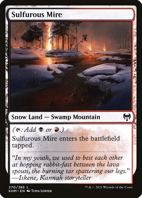 Sulfurous Mire - Kaldheim - 270
