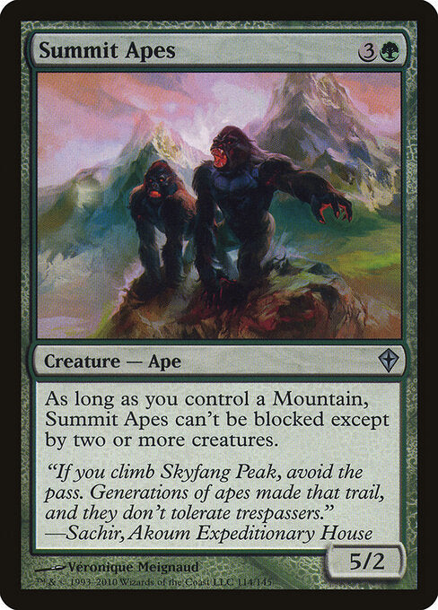 Summit Apes - Worldwake - 114