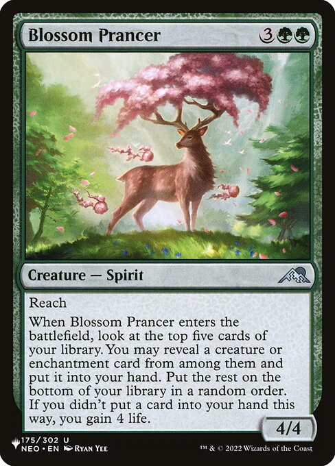 Blossom Prancer - The List - NEO-175