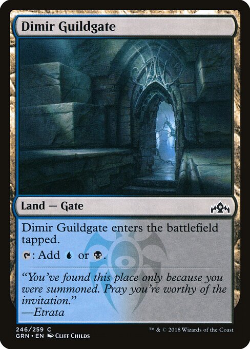 Dimir Guildgate - Guilds of Ravnica - 246