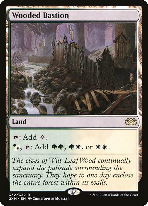 Wooded Bastion - Double Masters - 332