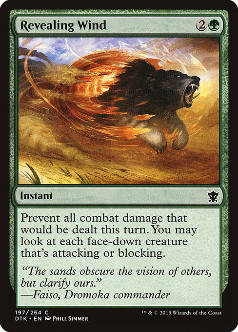 Revealing Wind - Dragons of Tarkir - 197
