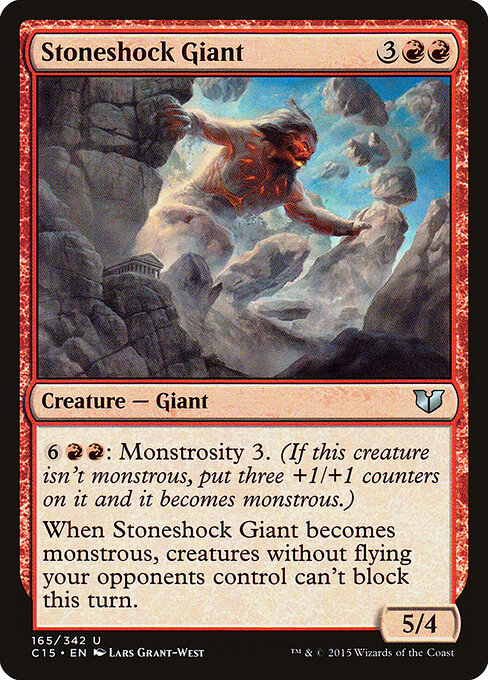 Stoneshock Giant - Commander 2015 - 165