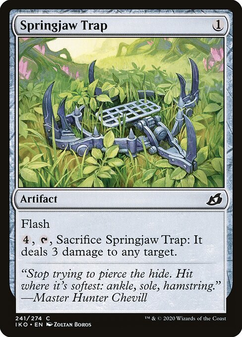 Springjaw Trap - Ikoria: Lair of Behemoths - 241