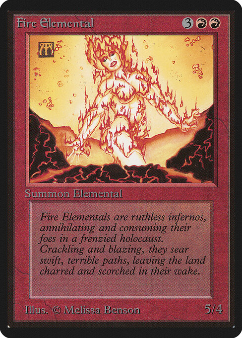 Fire Elemental - Limited Edition Beta - 149