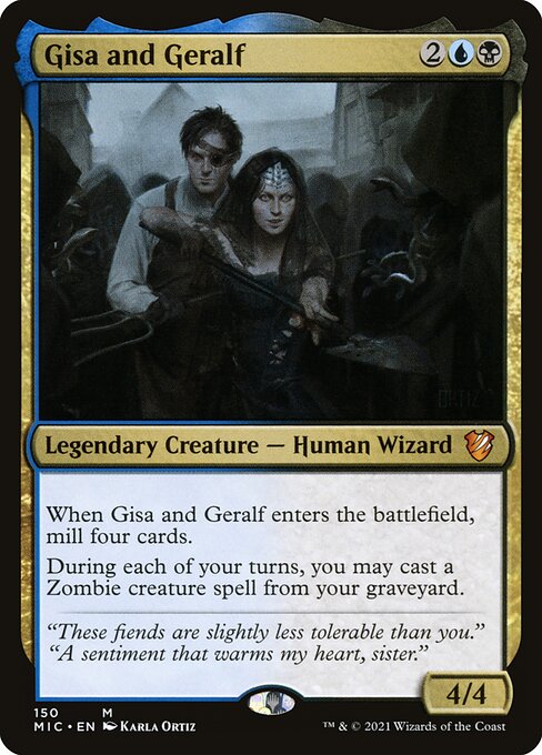 Gisa and Geralf - Midnight Hunt Commander - 150