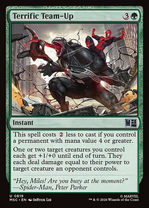 Terrific Team-Up - Marvel Super Heroes Commander - 819