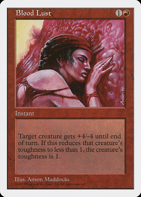 Blood Lust - Fifth Edition - 212