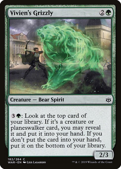 Vivien's Grizzly - War of the Spark - 182